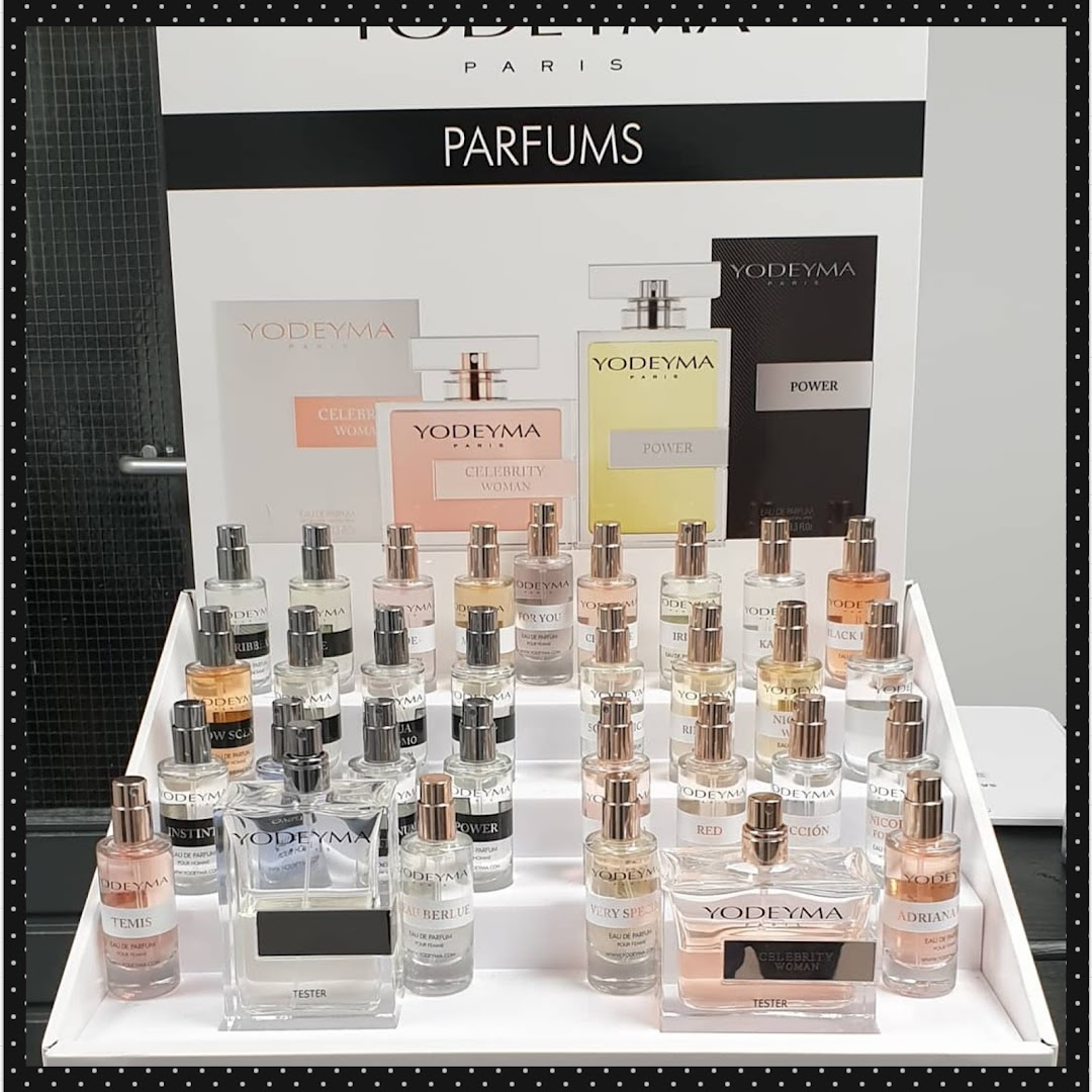 Yodema parfums in de salon